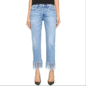 NWOT 3x1 Fringe Jeans